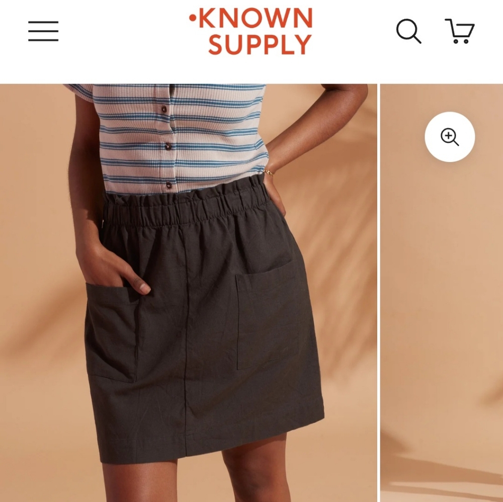 KNOWN SUPPLY Mica skirt brand new